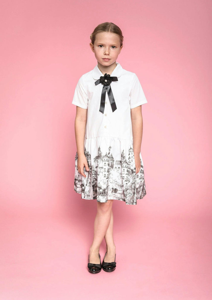 Isabella (white/prints)