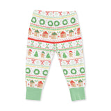 Gingerbread Fair Isle Uni - Long Sleeve Loungewear Set