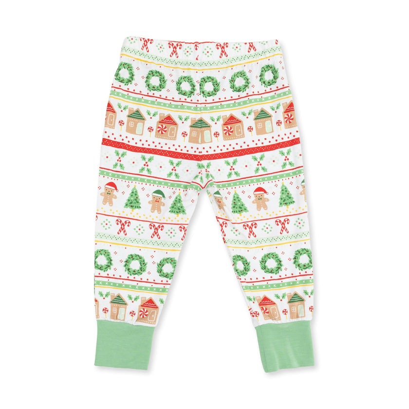 Gingerbread Fair Isle Uni - Long Sleeve Loungewear Set
