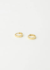 Wavy Gold Hoops