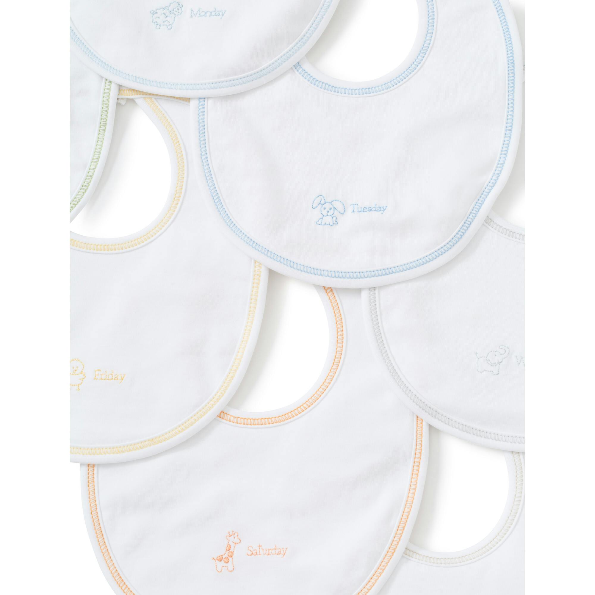 Boys Days of the Week Bibs Set