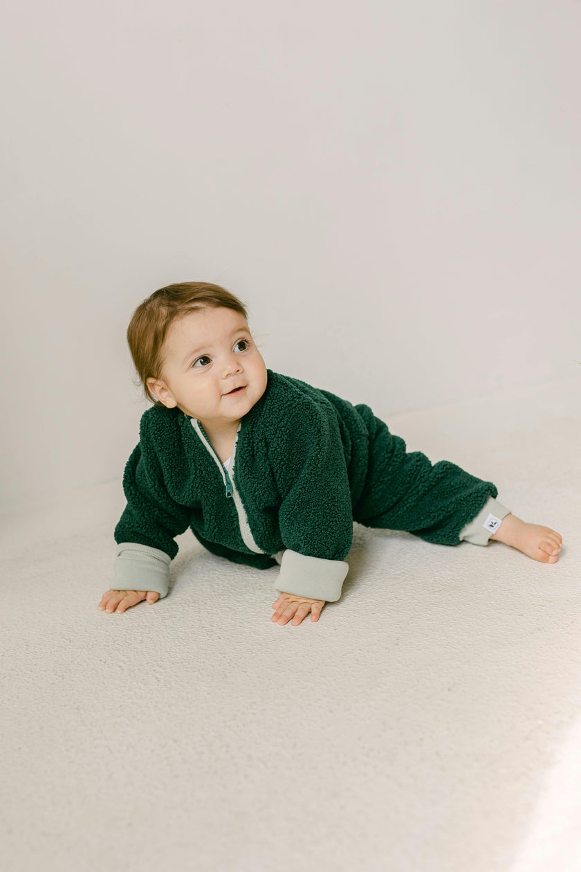 Signature Cozy Playsuit, Emerald