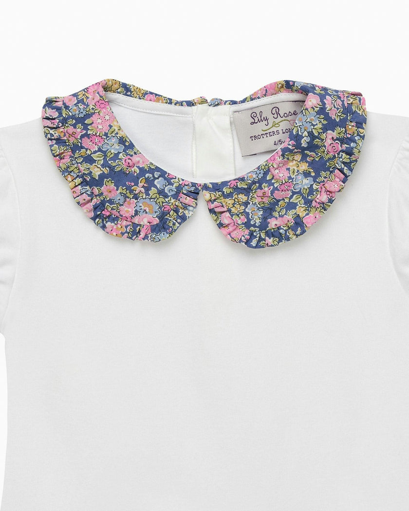 Pie Crust Jersey Top in Tatum