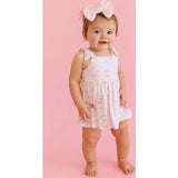 Edwina Bow Babydoll Bodysuit Dress