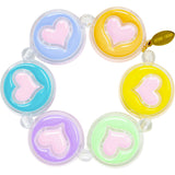 Jumbo Hearts Bracelet