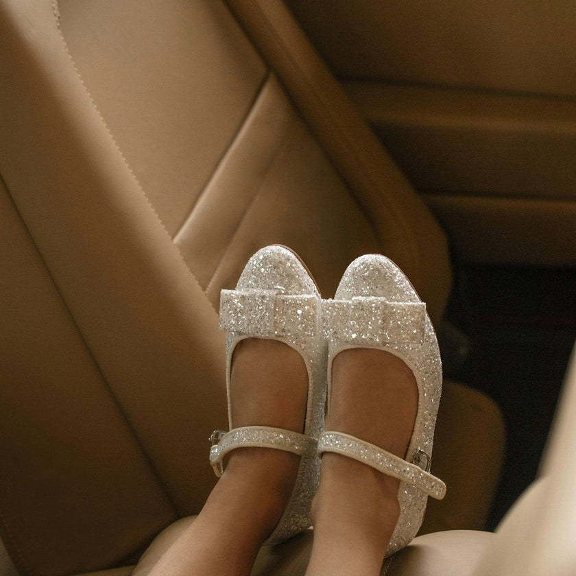 Ellen Glitter Mary Janes
