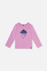 Organic Cotton Jersey T-Shirt Violet