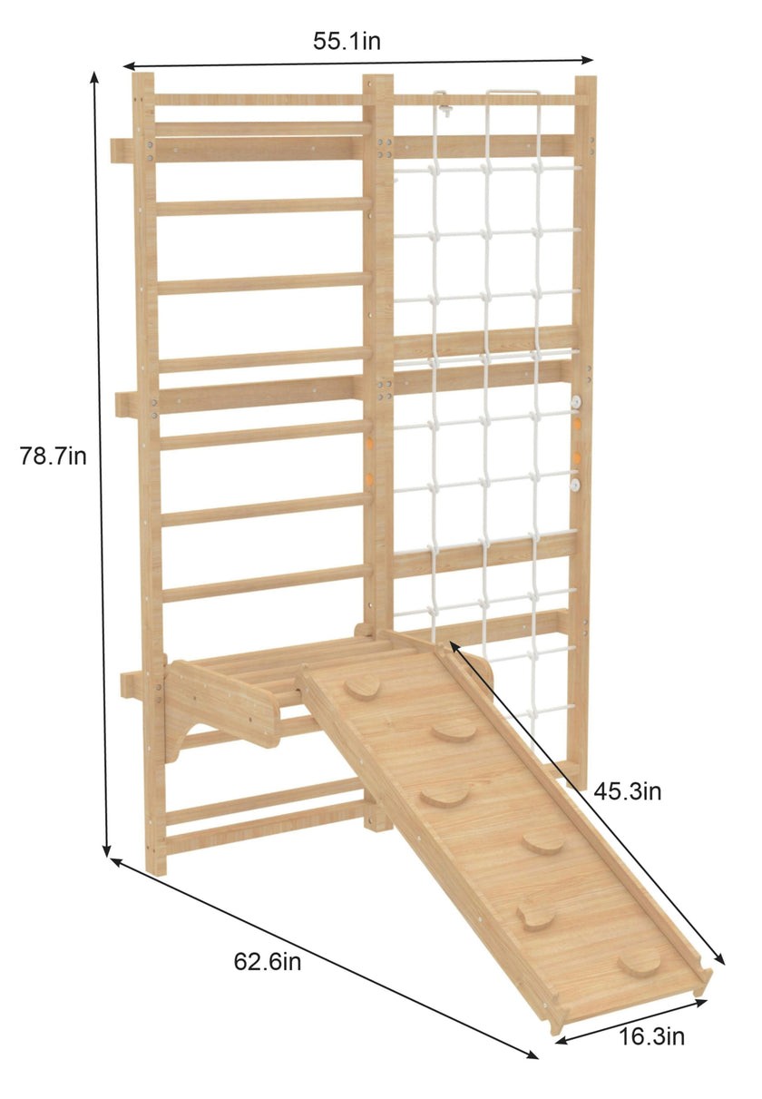 Neem | Swedish Ladder & Rope Wall
