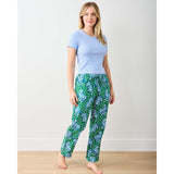 Pointelle Short Sleeve Tee, Blue