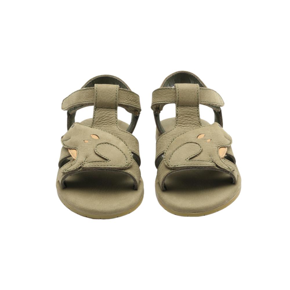 Escar Sandals | Frog | Sage Betting Leather