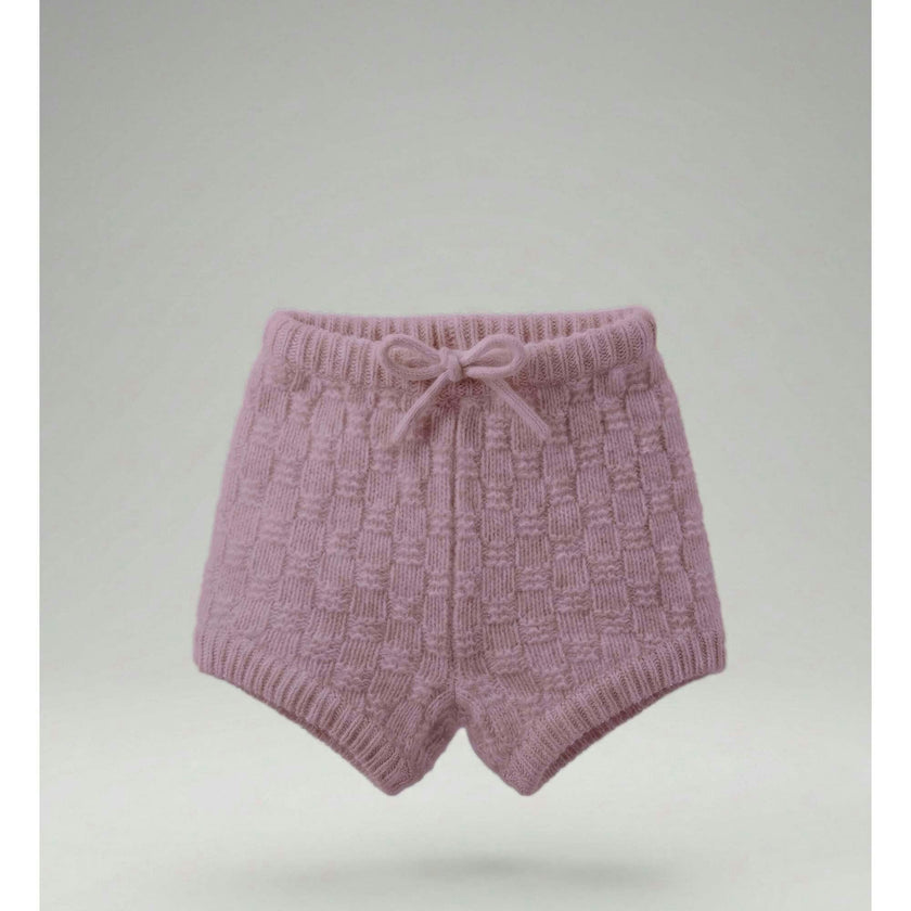 The Aspen Cashmere Baby Bloomer | Rose