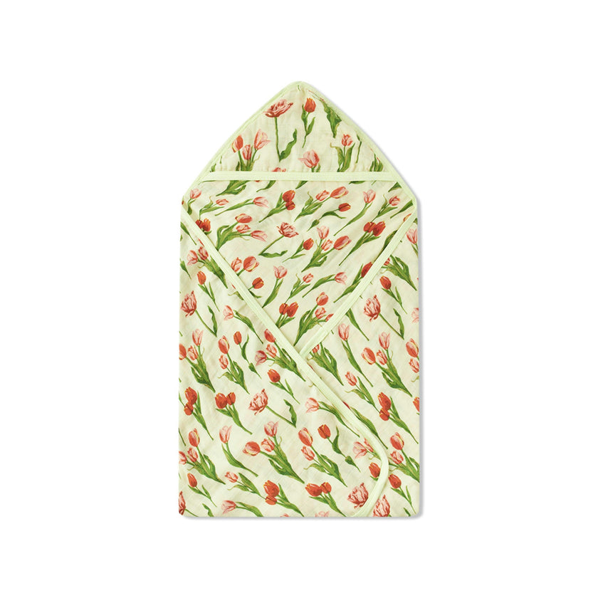 Tulip Bamboo Hooded Swaddle Blanket