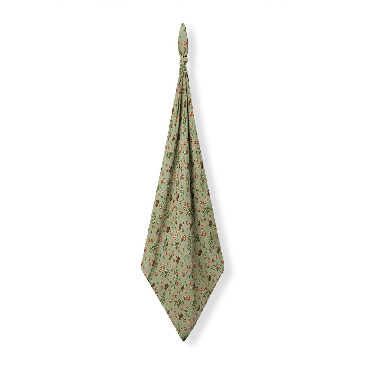 Apple Orchard Organic Cotton Swaddle