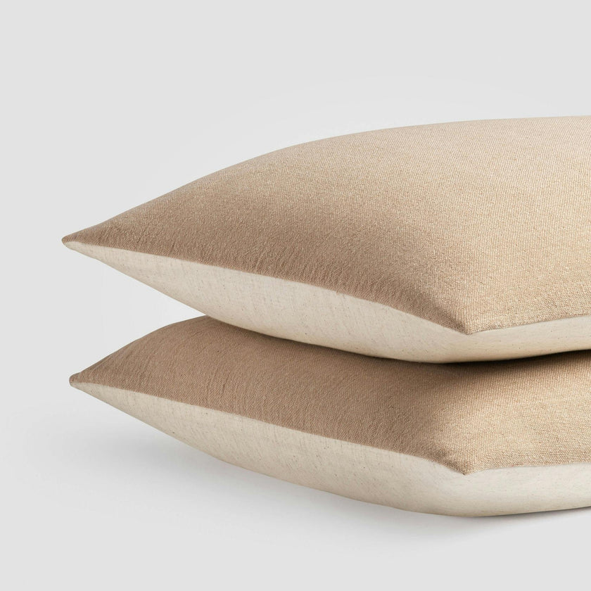 Sand Linen Sham Set