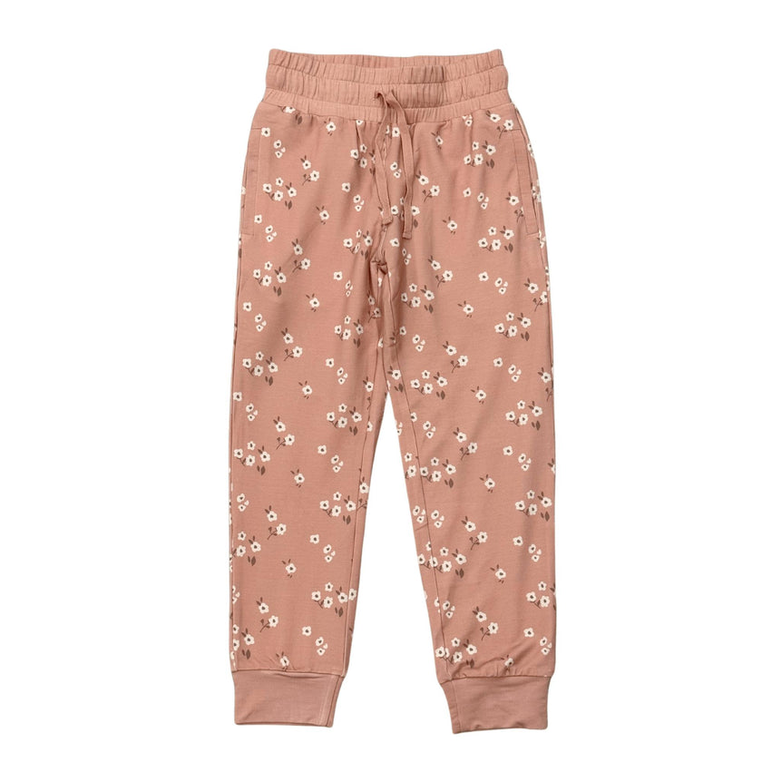 Girl's Terry Jogger Heart Twinkle Floral