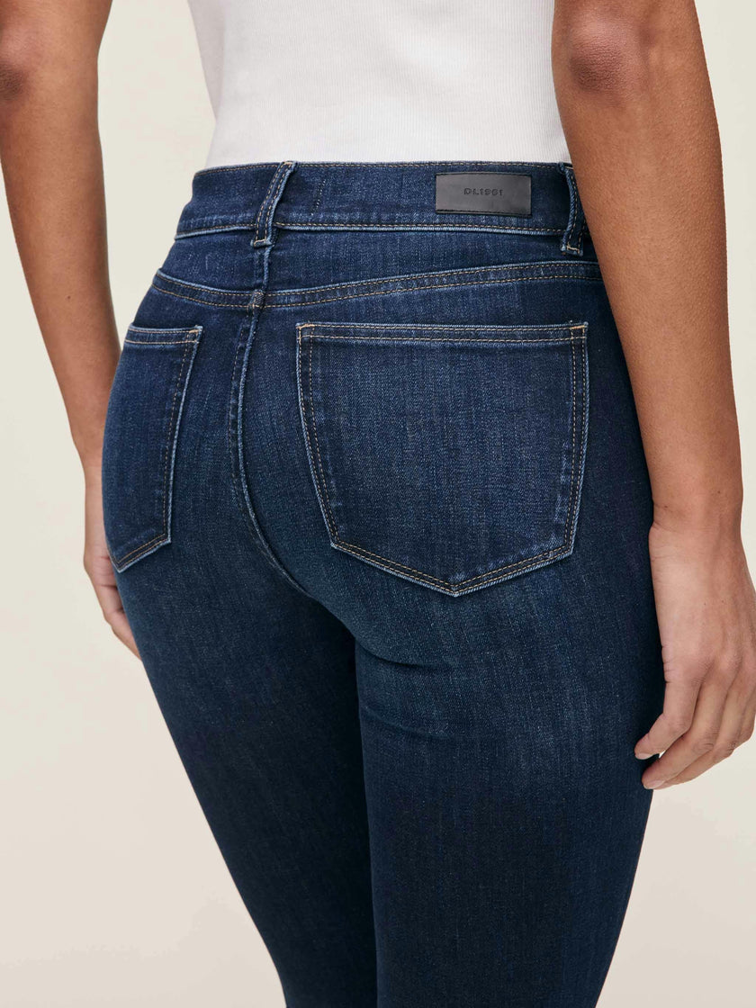 Mara Straight Mid Rise Instasculpt™ Ankle Jeans  Eastside