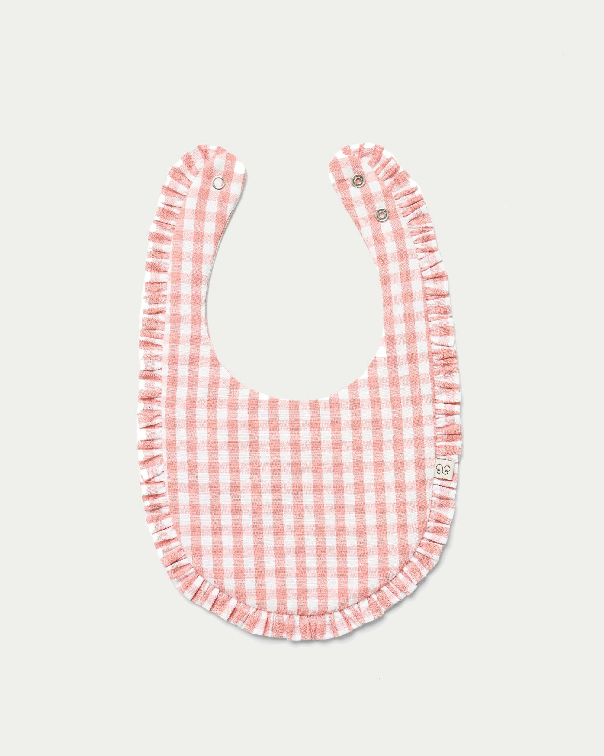 Bib - Gingham Check