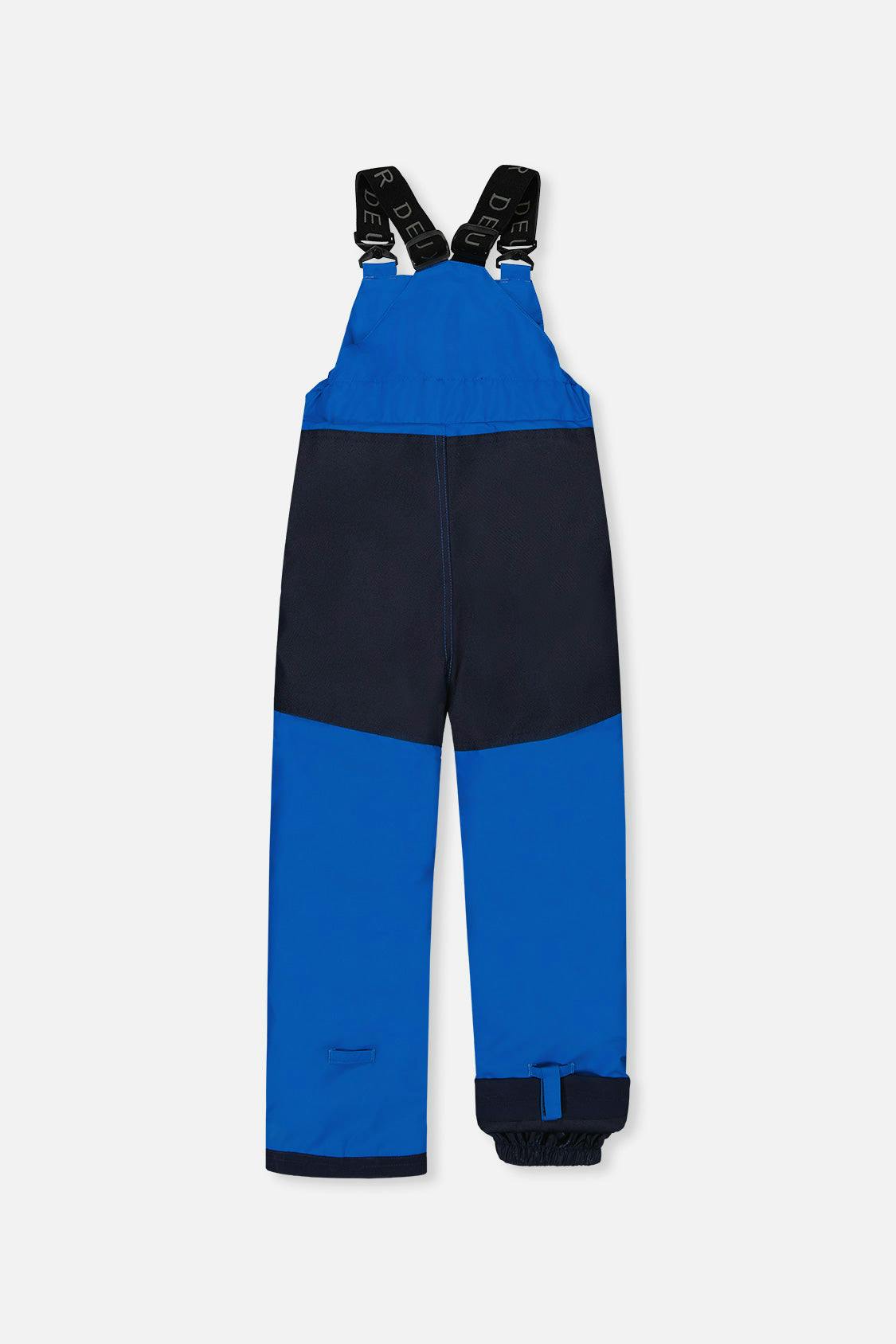 Two Piece Discover Snowsuit Blue Dinosaur Print