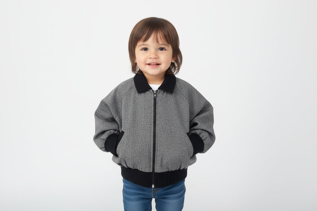 Greyson Chambray Bomber Jacket