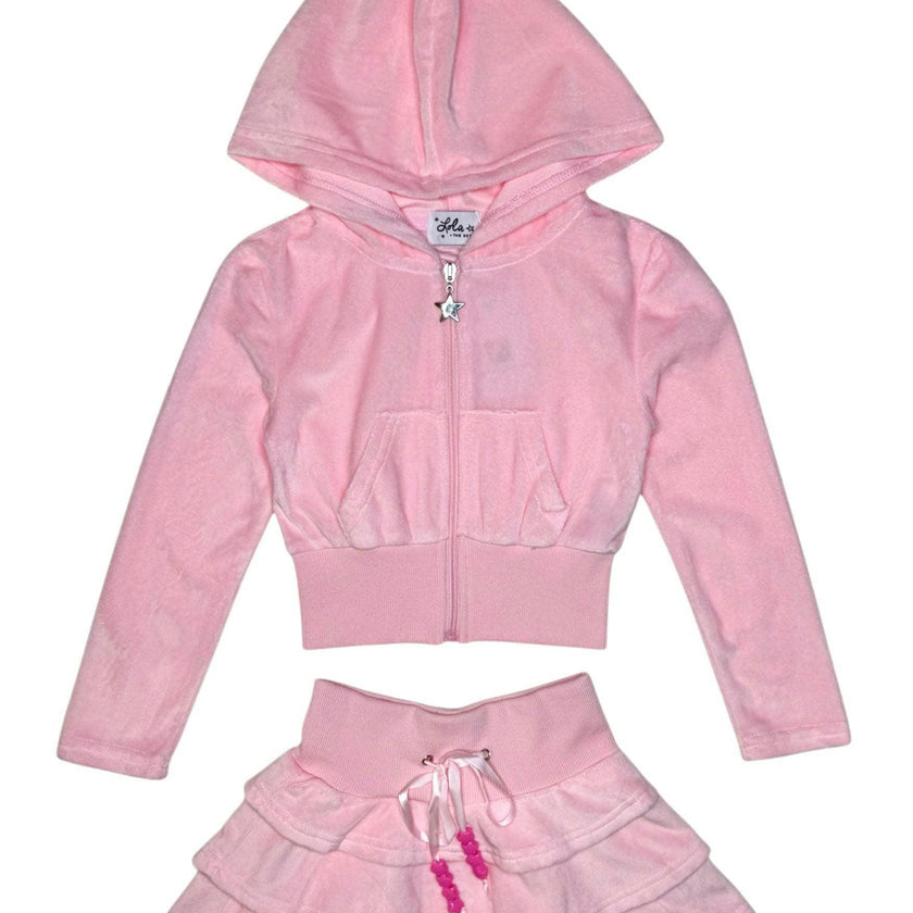 Velour Margot Bow Set