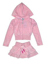 Velour Margot Bow Set