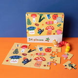 JOS: 24 Piece Puzzle - Creepy Crawlies