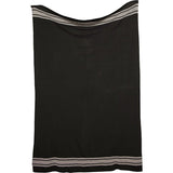 Reversible Stripe Blanket Travel Set