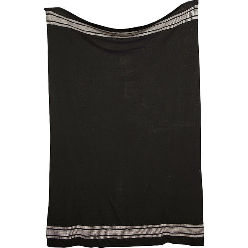 Reversible Stripe Blanket Travel Set