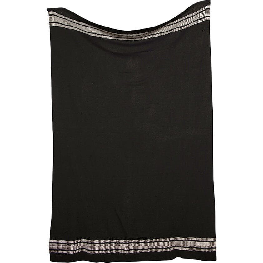 Reversible Stripe Blanket Travel Set