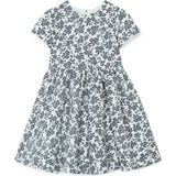 TARTINE ET CHOCOLAT FLOWER DRESS - NACRE