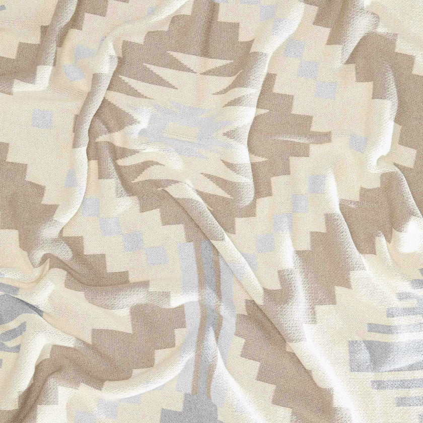 Cotton Sustainable Knit Throw Blanket | New Horizon