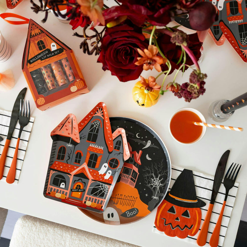 Trick or Treat Street Haunted House Large Plates