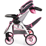 Bayer Design Dolls: Twin Star Stroller - Black