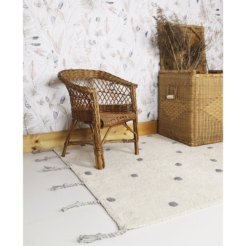 Numi Braided Tassel Rectangular Rug