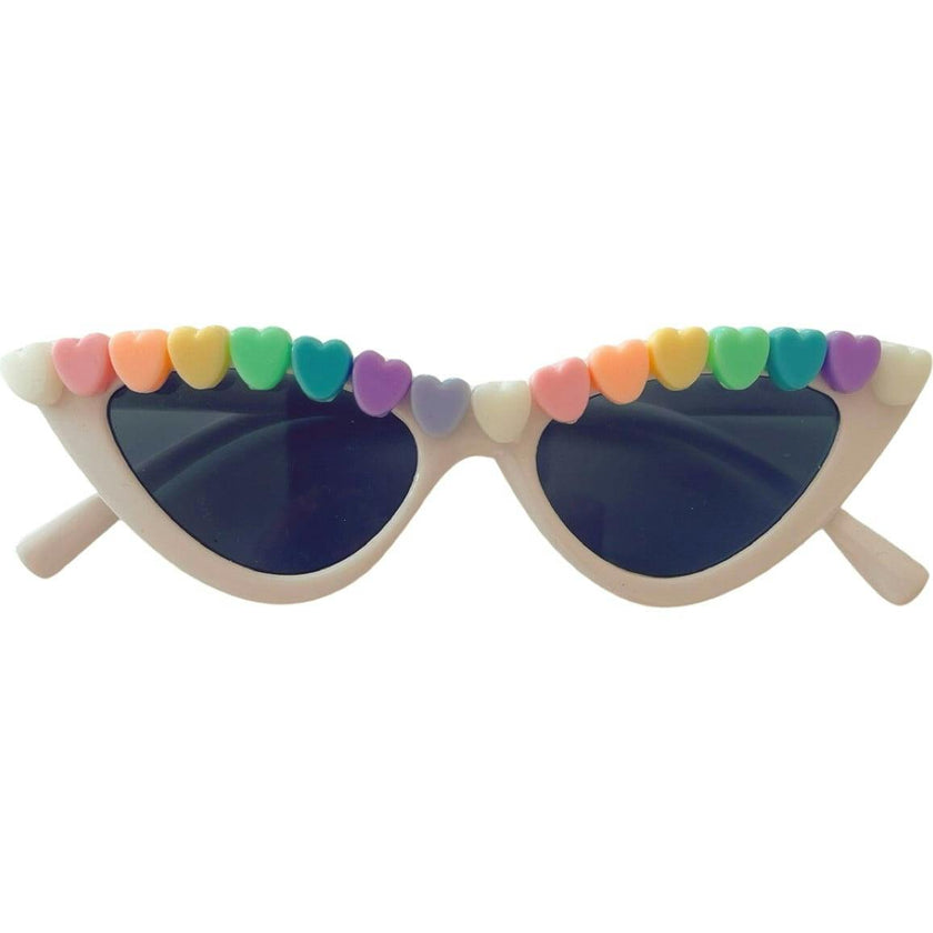 Rainbow Heart Line Elle Eye Sunnies