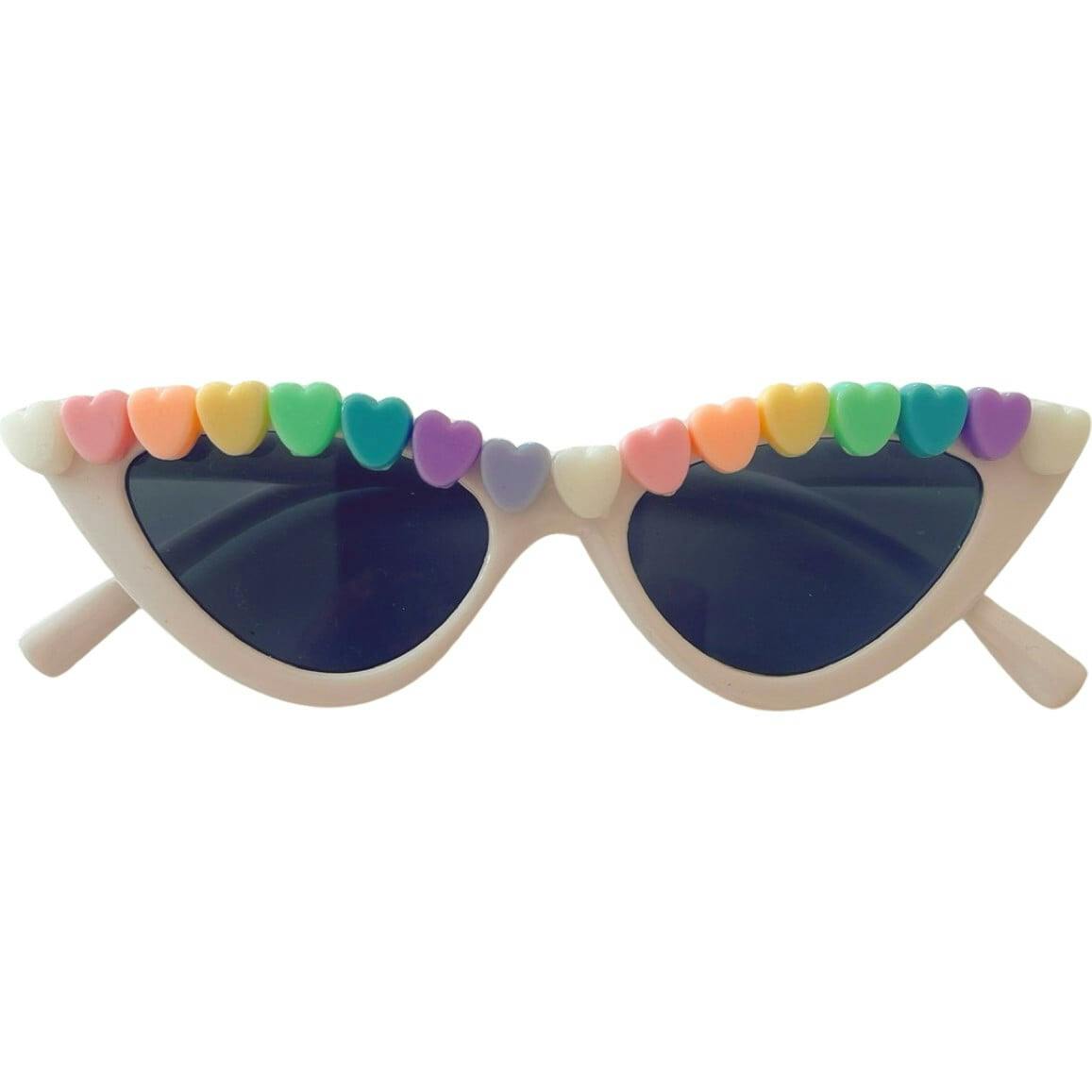 Rainbow Heart Line Elle Eye Sunnies