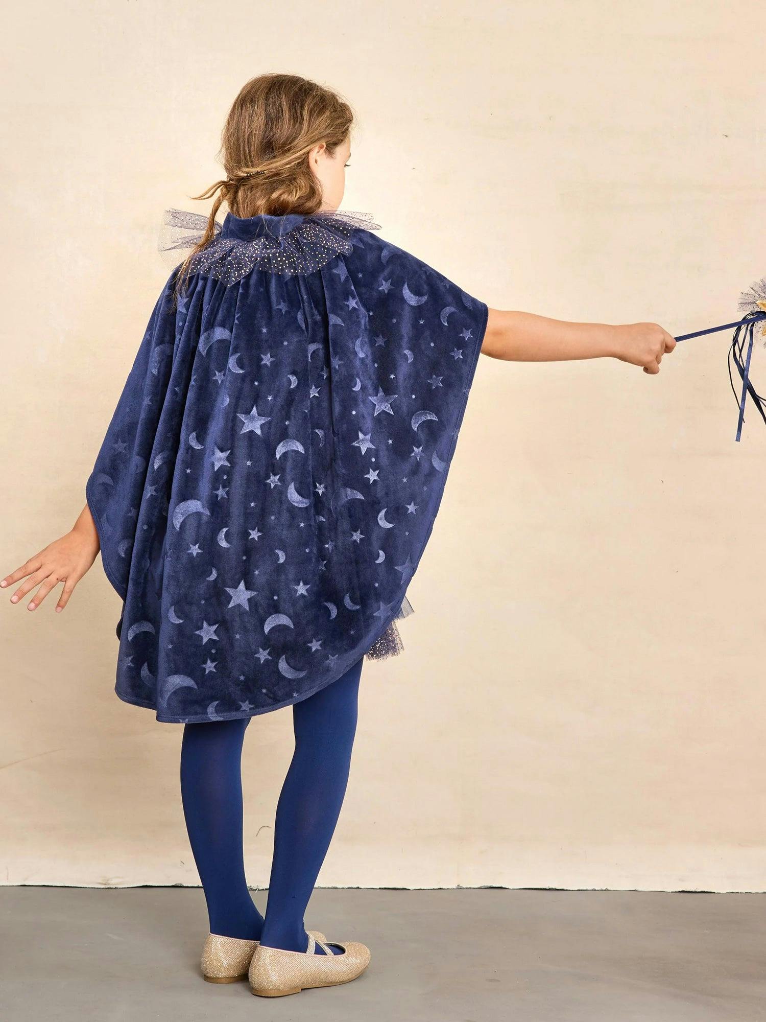 Wizard Witch Cape For Girls