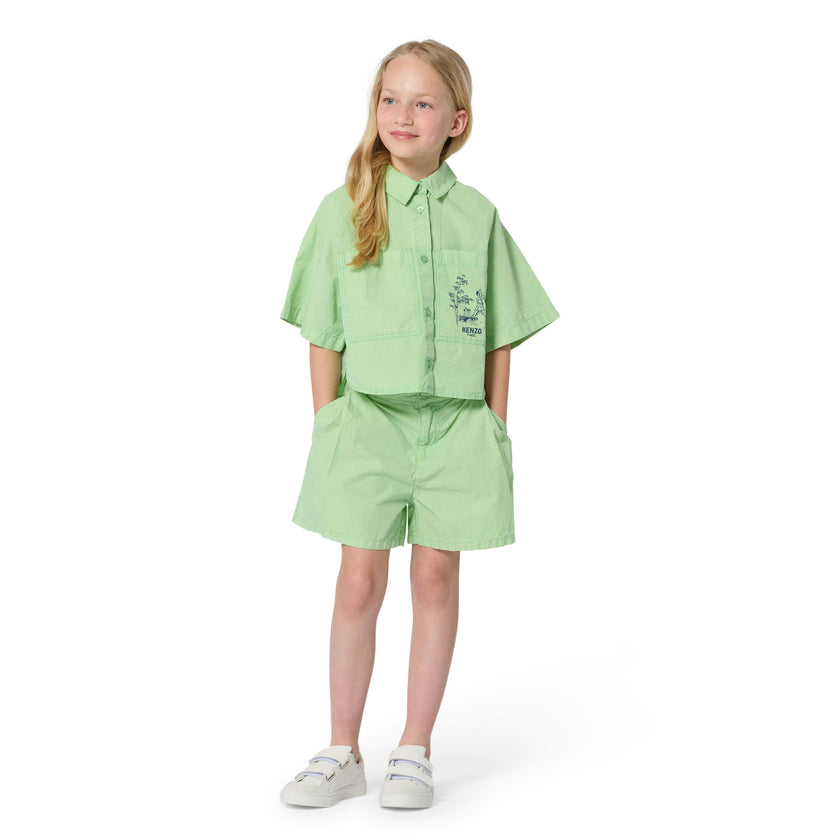 Quiet Green Kenzo Casual Shorts