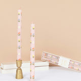 Floral Pattern Table Candles