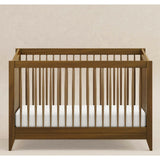 Sprout 4-in-1 Convertible Crib with Toddler Bed Conversion Kit in Natural Walnut