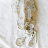 Newborn Knotted Gown - Chip