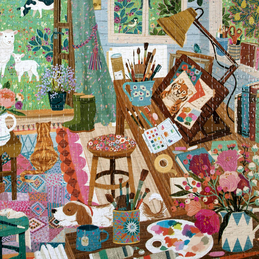 Piece&Love: Artist's Cottage - 1000 pc Puzzle