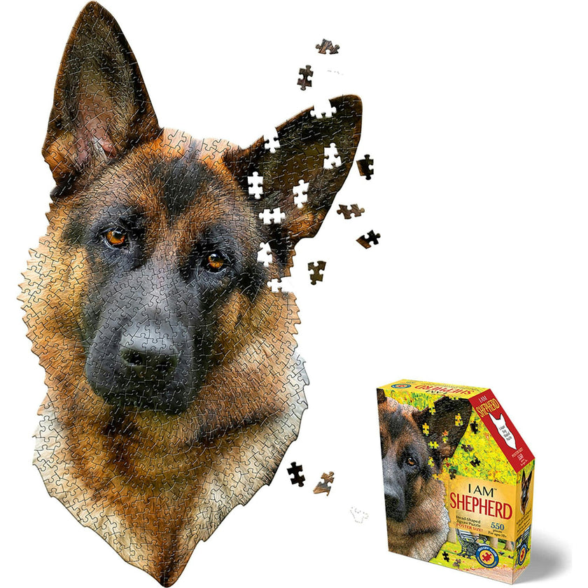 Madd Capp: I Am Shepard - 550 Piece Puzzle - Shaped Animal Jigsaw