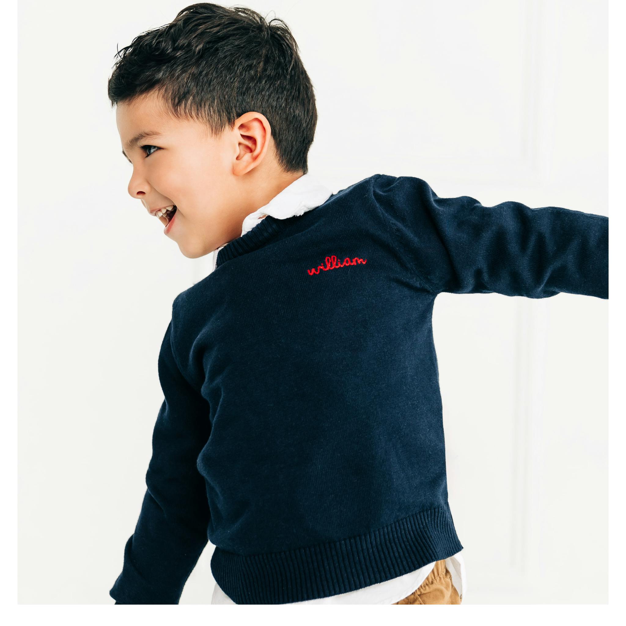 Personalized Embroidered Crewneck Sweater