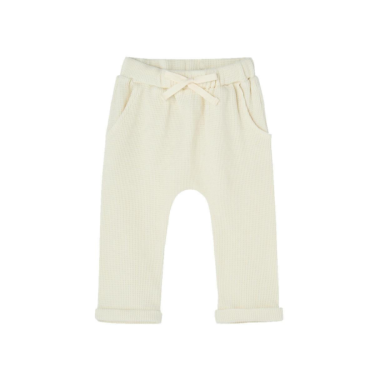 Vanilla Waffle Jogger Pants