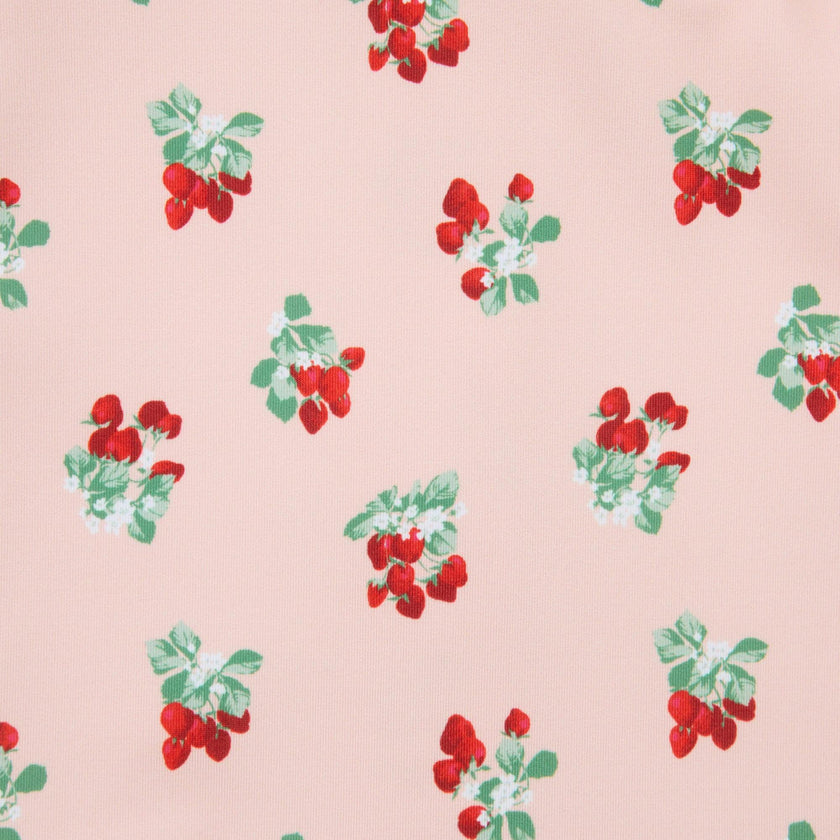 Baby Recycled Strawberry Rash Guard Swimsuit