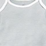 Long Sleeve Bodysuit - Blue Stripe