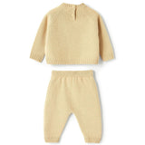 IL GUFO Teddy Bear Merino Wool Baby Set