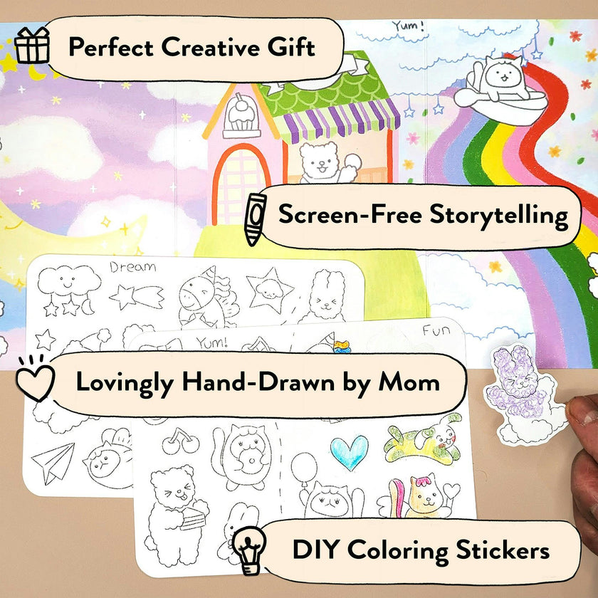 My Kawaii Trip Storytelling Sticker Kit