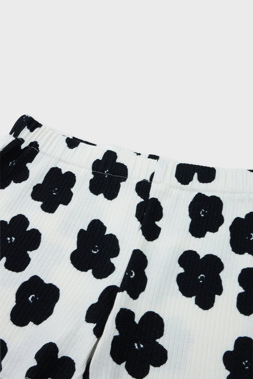 Organic Cotton Ribbed Short